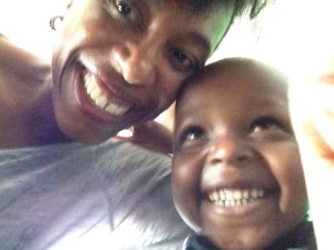 This new arrival, so sad and silent during recess, broke out beaming the moment I smiled at him.