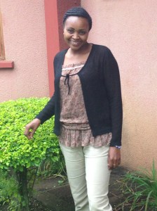 Harriet, who calls me "dada" ("sister")